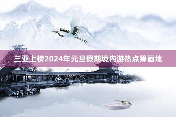 三亚上榜2024年元旦假期境内游热点筹画地
